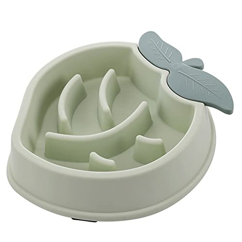 Chevnzev Langsame Feeder Dog Bowls Lustige Form Puzzle Fütterungsschale Interaktive Welpe Food Schalen Gesunde Non Skid Design Haustier Slow Food Bowl Schüssel von Chevnzev