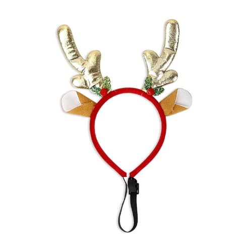 Weihnachtsfest Stirnband Urlaubskostüm Accessoire Für Hunde Und Katzen Multifunktion Kostüm Cosplay Requisiten Ornamente von Chevnzev