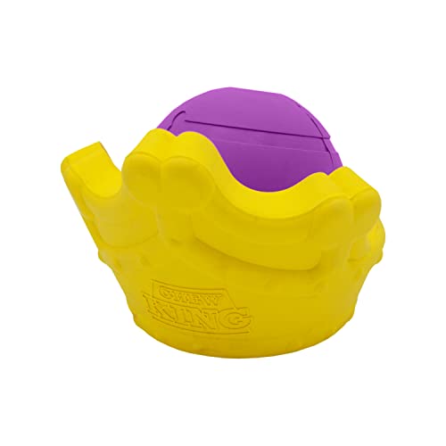 Chew King Kauspielzeug und Ball mit Krone von Chew King