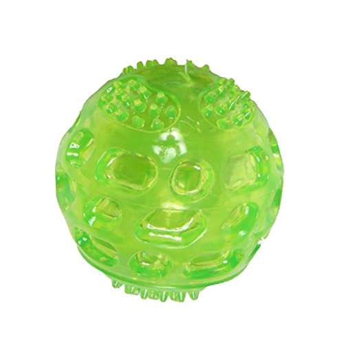 Animal Instincts Chewies Quietschender Gummi-Ball, Größe M, 6,5 cm (zwei Farben erhältlich) von Chewies