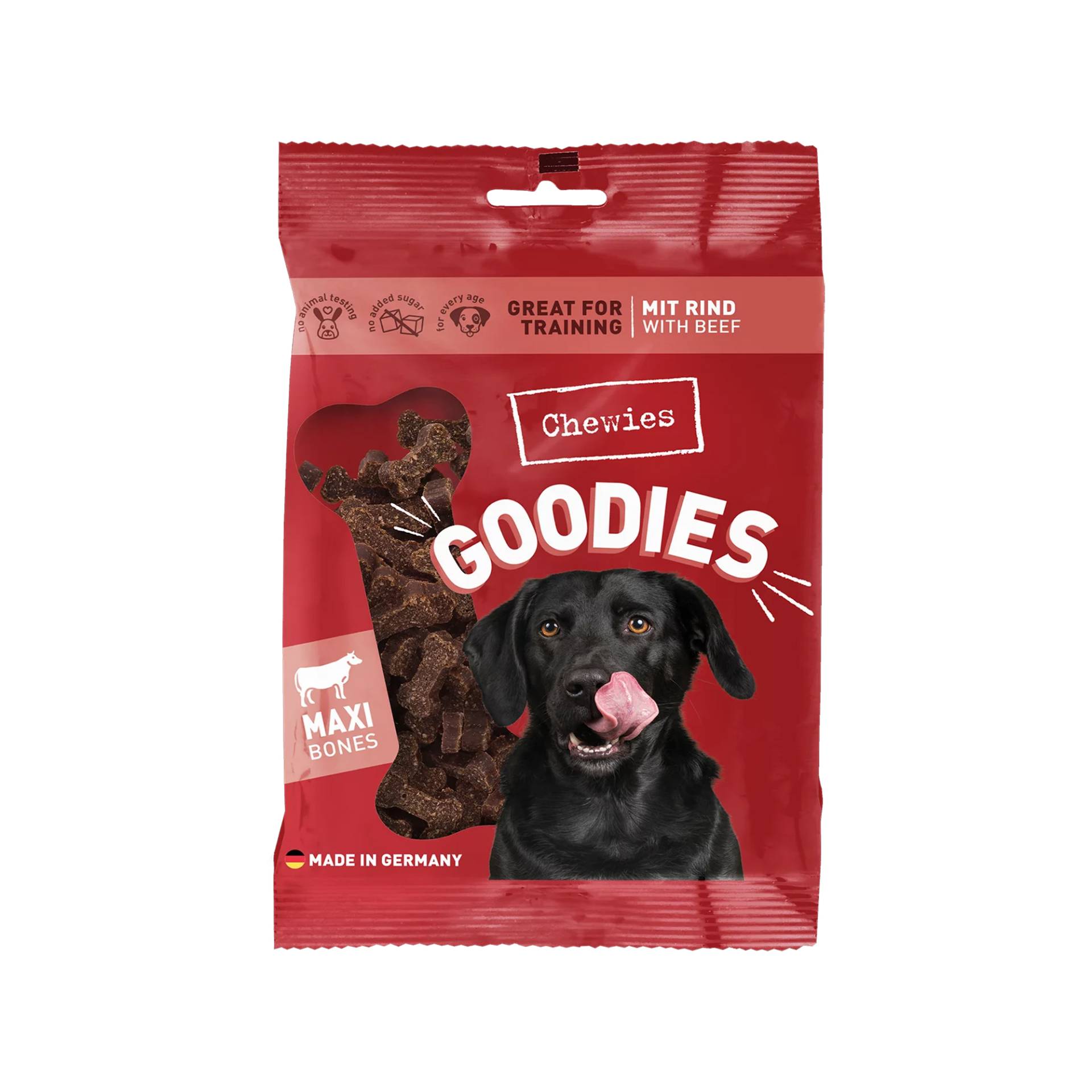 Chewies Goodies Trainingssnack Maxi - Rind - 200 g Chewies Goodies Trainingssnack Maxi - Rind - 200 g von Chewies