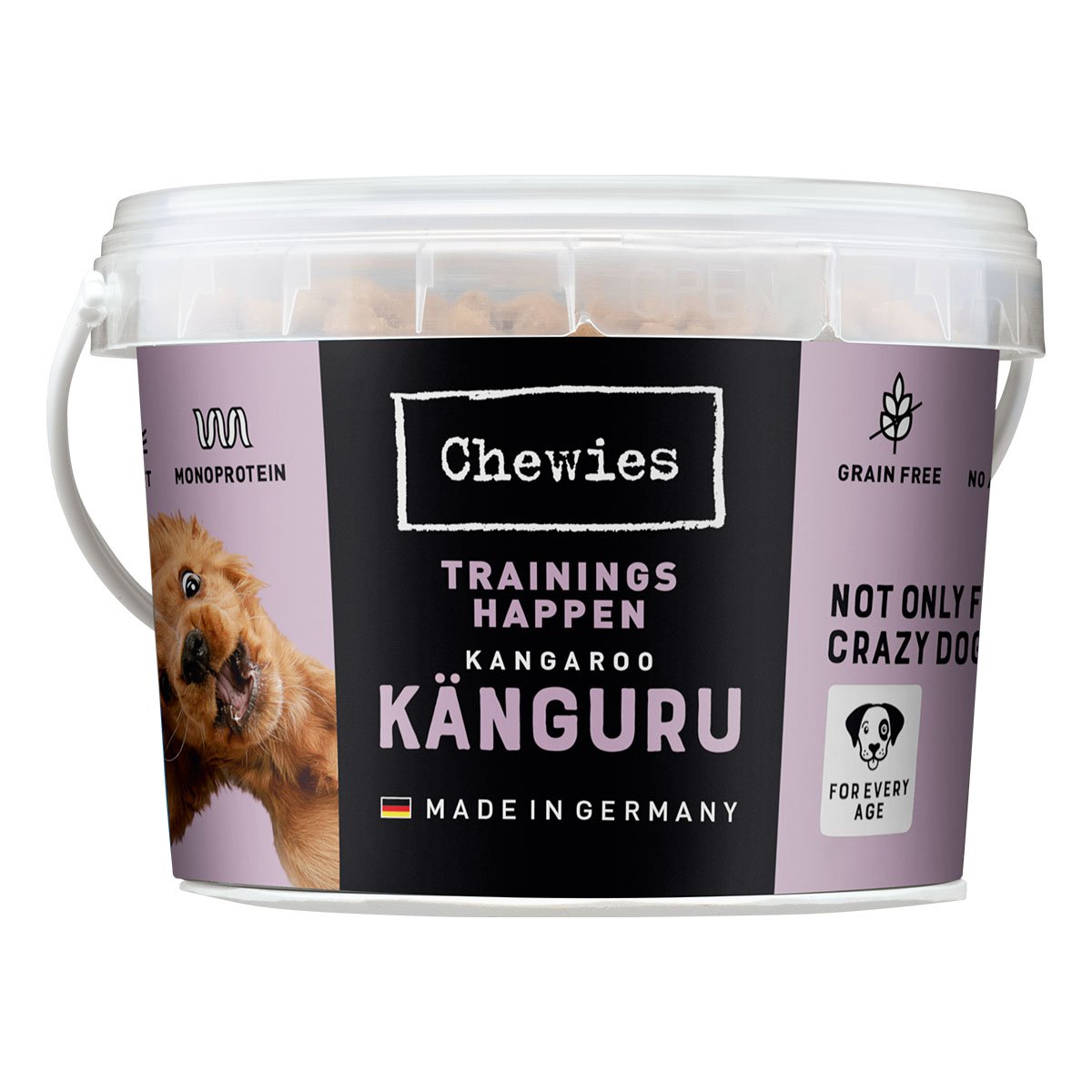 Chewies Hundesnack Trainings-Happen Känguru 300g von Chewies