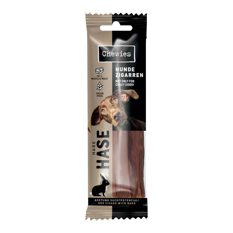 Chewies Hundezigarren - Hase 75 g von Chewies