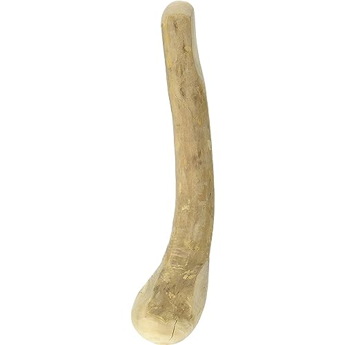 Chewies Kau-Knochen Hunde-Spielzeug aus Kaffeeholz, 100% natürliches Hundezubehör, Kauspielzeug Hund bis 10kg, Kaustab Größe S von Chewies