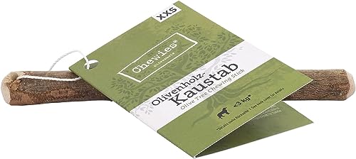 Chewies Kau-Knochen Hunde-Spielzeug aus Olivenholz, 100% natürliches Hundezubehör, Kauspielzeug Hund bis 3kg Größe XXS Chewies Kau-Knochen Hunde-Spielzeug aus Olivenholz, 100% natürliches Hundezubehör, Kauspielzeug Hund bis 3kg Größe XXS von Chewies