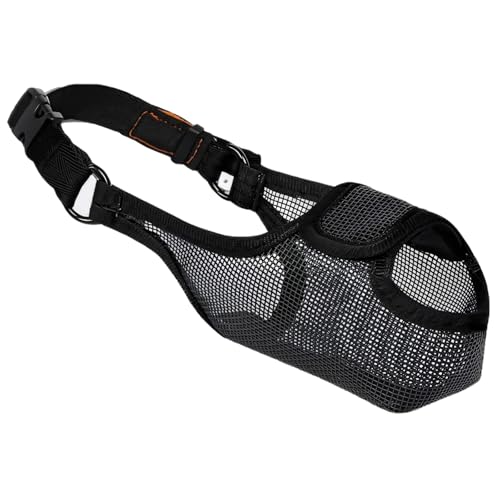 Chewtoyo Atmungsaktiver Maulkorb für Hunde mit verstellbarem Gurt, verhindert Fressen und Beißen, geeignet für Nasenumfang 22-24 cm Chewtoyo Atmungsaktiver Maulkorb für Hunde mit verstellbarem Gurt, verhindert Fressen und Beißen, geeignet für Nasenumfang 22-24 cm von Chewtoyo