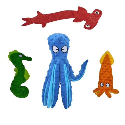 ChiDuoDuo Ocean Series Quietschendes Hundespielzeug von ChiDuoDuo