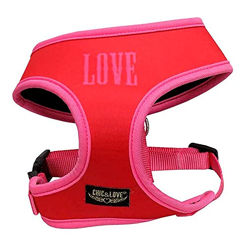 CYP BRANDS Chic & Love AR-03S-LC Neoprengeschirr Rosa Love, Größe S von CYPBRANDS