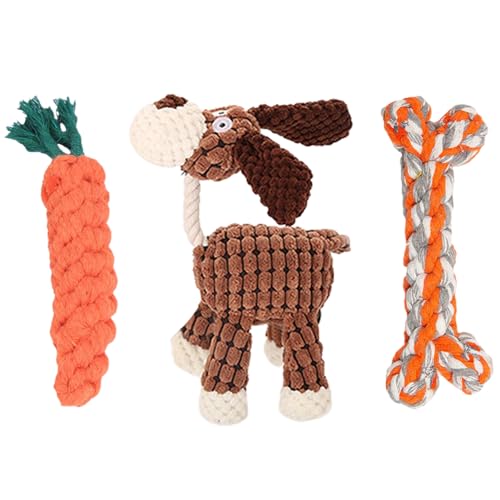 Animal Tough Chewer Hundespielzeug – Sicheres Seil-Kauspielzeug für Welpen & energetische Hunde | Interaktiver Spaß mit weichen Quietschgeräuschen | Ideal für kauliebende Haustiere & Zahnen Animal Tough Chewer Hundespielzeug – Sicheres Seil-Kauspielzeug für Welpen & energetische Hunde | Interaktiver Spaß mit weichen Quietschgeräuschen | Ideal für kauliebende Haustiere & Zahnen von Chienc