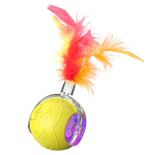 Automatisch rollender Haustierball, intelligentes interaktives Spielzeug, Hindernisvermeidung, beweglicher Ball für Welpen und Hauskatzen Automatisch rollender Haustierball, intelligentes interaktives Spielzeug, Hindernisvermeidung, beweglicher Ball für Welpen und Hauskatzen von Chienc