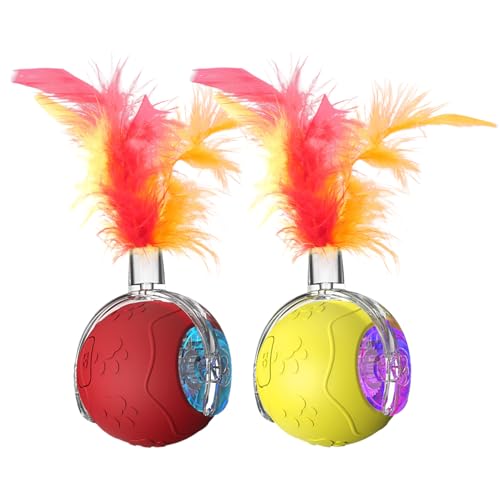 Automatisch rollender Haustierball, intelligentes interaktives Spielzeug, Hindernisvermeidung, beweglicher Ball für Welpen und Hauskatzen Automatisch rollender Haustierball, intelligentes interaktives Spielzeug, Hindernisvermeidung, beweglicher Ball für Welpen und Hauskatzen von Chienc