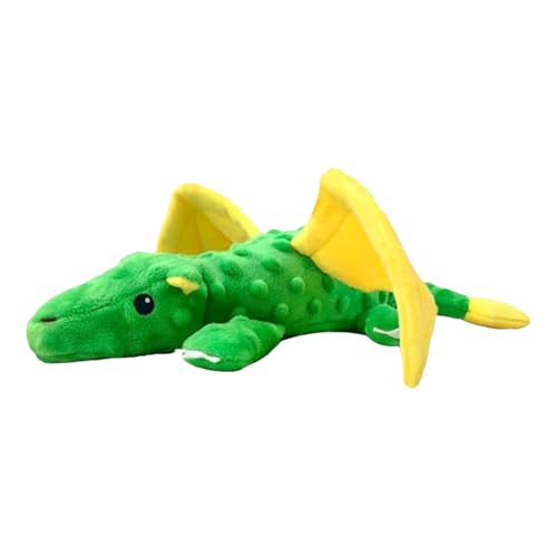 Dinosaurier Plüsch Hundespielzeug | bissfestes Kauspielzeug | Innovatives Trainingswerkzeug | Entzückendes Stofftier für Haustiere von Chienc
