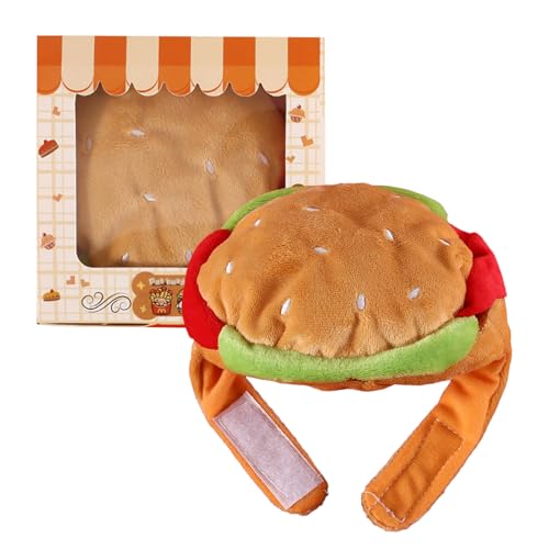 Halloween Hund Cosplay Hut - Lustiges Hamburger Kostüm für Haustiere | Hund, Welpen, Kätzchen & Haustier Foto Requisite Halloween Hund Cosplay Hut - Lustiges Hamburger Kostüm für Haustiere | Hund, Welpen, Kätzchen & Haustier Foto Requisite von Chienc