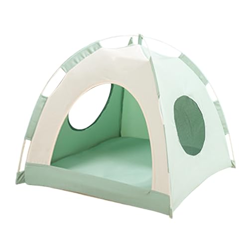 Haustier-Zeltbetten für Katzen, bequemes Spielzelt und Höhlenhaus, verschleißfest und atmungsaktiv, ideal für Welpen, Kätzchen und Katzen Haustier-Zeltbetten für Katzen, bequemes Spielzelt und Höhlenhaus, verschleißfest und atmungsaktiv, ideal für Welpen, Kätzchen und Katzen von Chienc