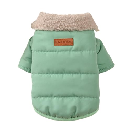 Hunde-Winterjacke, warmer Mantel für Haustiere, kaltes Wetter, Hunde-Outfits mit modischem Kragen, Zubehör für Hunde, Welpen und Katzen Hunde-Winterjacke, warmer Mantel für Haustiere, kaltes Wetter, Hunde-Outfits mit modischem Kragen, Zubehör für Hunde, Welpen und Katzen von Chienc