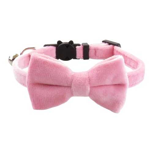 Hundehalsband mit Fliege und Klingelglocke, schönes Accessoire für Zuhause, Hochzeit und tägliche Spaziergänge, attraktiv und funktional für alle Hunde Hundehalsband mit Fliege und Klingelglocke, schönes Accessoire für Zuhause, Hochzeit und tägliche Spaziergänge, attraktiv und funktional für alle Hunde von Chienc
