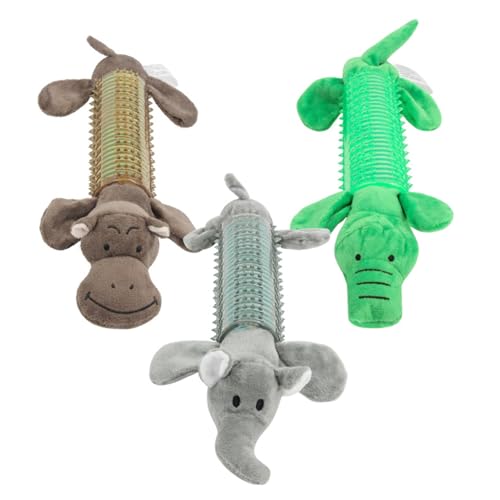 Hundespielzeug Quietschspielzeug | Tierförmiges Kauplüsch – selbstspielendes Grunzendes Quietschspielzeug für kleine, mittelgroße und große Hunde Hundespielzeug Quietschspielzeug | Tierförmiges Kauplüsch – selbstspielendes Grunzendes Quietschspielzeug für kleine, mittelgroße und große Hunde von Chienc