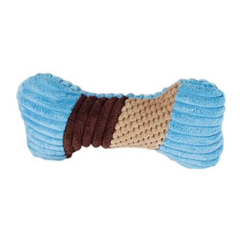 Kauspielzeug für Welpen, aus Maisflanell, gefüllter Knochen, interaktives Quietschspielzeug für Welpen und Hunde Kauspielzeug für Welpen, aus Maisflanell, gefüllter Knochen, interaktives Quietschspielzeug für Welpen und Hunde von Chienc