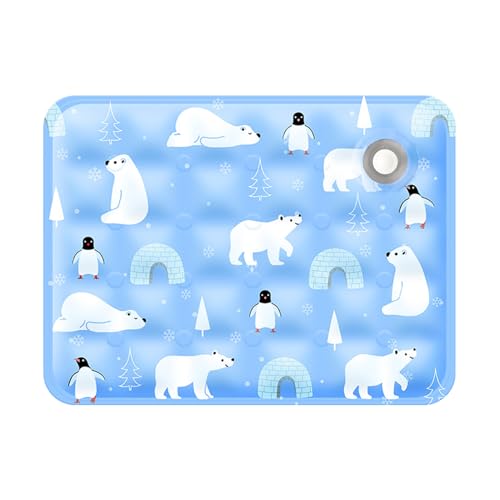 Kühlmatte für Hunde - Sommer Haustier Kühlkissen | Wasserabsorbierendes Oberteil, waschbares & tragbares Kühlbett für Hunde & Katzen Kühlmatte für Hunde - Sommer Haustier Kühlkissen | Wasserabsorbierendes Oberteil, waschbares & tragbares Kühlbett für Hunde & Katzen von Chienc