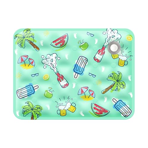 Kühlmatte für Hunde - Sommer Haustier Kühlkissen | Wasserabsorbierendes Oberteil, waschbares & tragbares Kühlbett für Hunde & Katzen Kühlmatte für Hunde - Sommer Haustier Kühlkissen | Wasserabsorbierendes Oberteil, waschbares & tragbares Kühlbett für Hunde & Katzen von Chienc