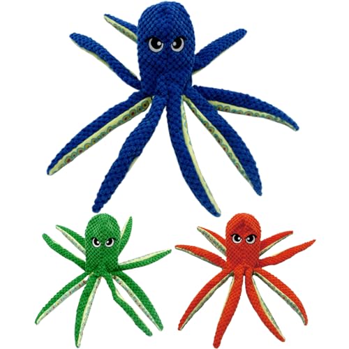 Tough Dog Toys | Krakenförmiges Kauspielzeug für zahnende Welpen, Zahnreinigung, Stoffpuppe für Zuhause, Haustierzimmer und Wohnzimmer Tough Dog Toys | Krakenförmiges Kauspielzeug für zahnende Welpen, Zahnreinigung, Stoffpuppe für Zuhause, Haustierzimmer und Wohnzimmer von Chienc