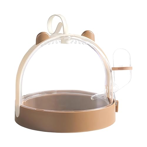 Tragbare Hamstertrage - Belüfteter Reisekoffer mit Wasserflasche | Outdoor Carrier für Zwerghamster & Rennmäuse Tragbare Hamstertrage - Belüfteter Reisekoffer mit Wasserflasche | Outdoor Carrier für Zwerghamster & Rennmäuse von Chienc