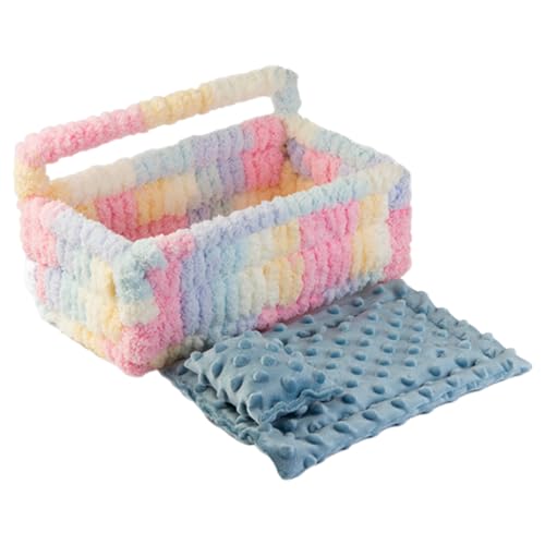 Vogelhaus – Großes atmungsaktives Papageienbett Käfignest – weiches Kissen & Kissen für bequemes Schlafen & Spielen, ideal für Papageien & große Vögel von Chienc