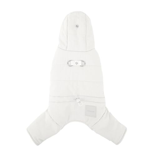 Wintermantel für Hunde, atmungsaktiver Kapuzenpullover mit Fleece, für kleine Hunde, für drinnen und draußen, verdickte Hundejacke für Haustiere von Chienc