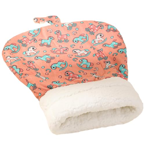 Winterschlafsack für Katzen, halbgeschlossenes Plüschbett, gemütlicher Ruheplatz für Hauskatzen (Fensterbank, Auto) von Chienc