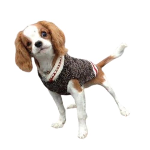 Chilly Dog Hunde-Pullover, brauntöne, XX-Small von Chilly Dog