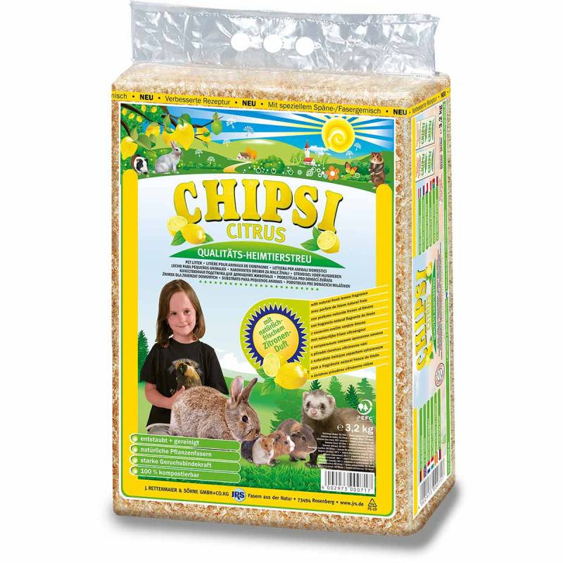 CHIPSI Citrus Kleintierstreu 3,2 kg von Chipsi