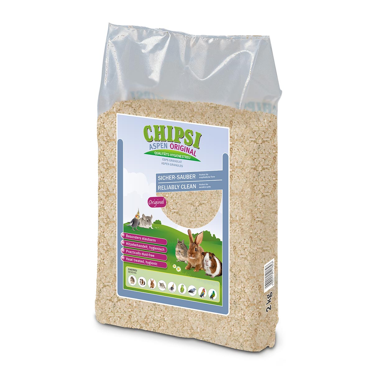 Chipsi Einstreu Aspen Original 2kg von Chipsi