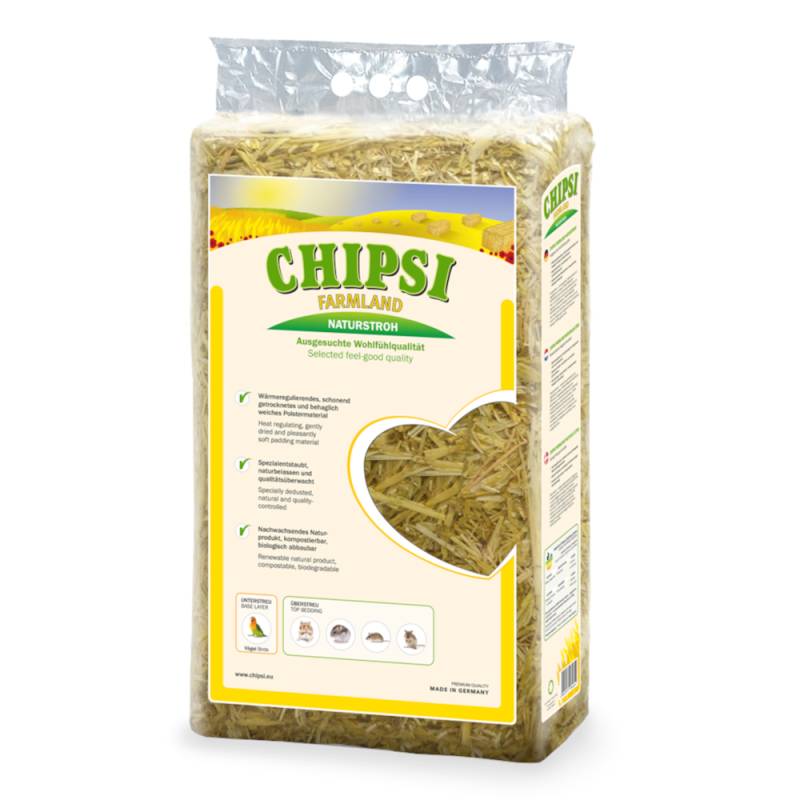 Chipsi Farmland Naturstroh - 800 g von Chipsi
