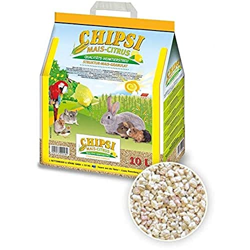Chipsi Futter für Kaninchen aus Zitrone, 10 l, hygienisch, für Nagetiere, Hamster, Zitrusfrüchte mit natürlichen Materialien, biologisch abbaubar, umweltfreundlich. Chipsi Futter für Kaninchen aus Zitrone, 10 l, hygienisch, für Nagetiere, Hamster, Zitrusfrüchte mit natürlichen Materialien, biologisch abbaubar, umweltfreundlich. von Chipsi