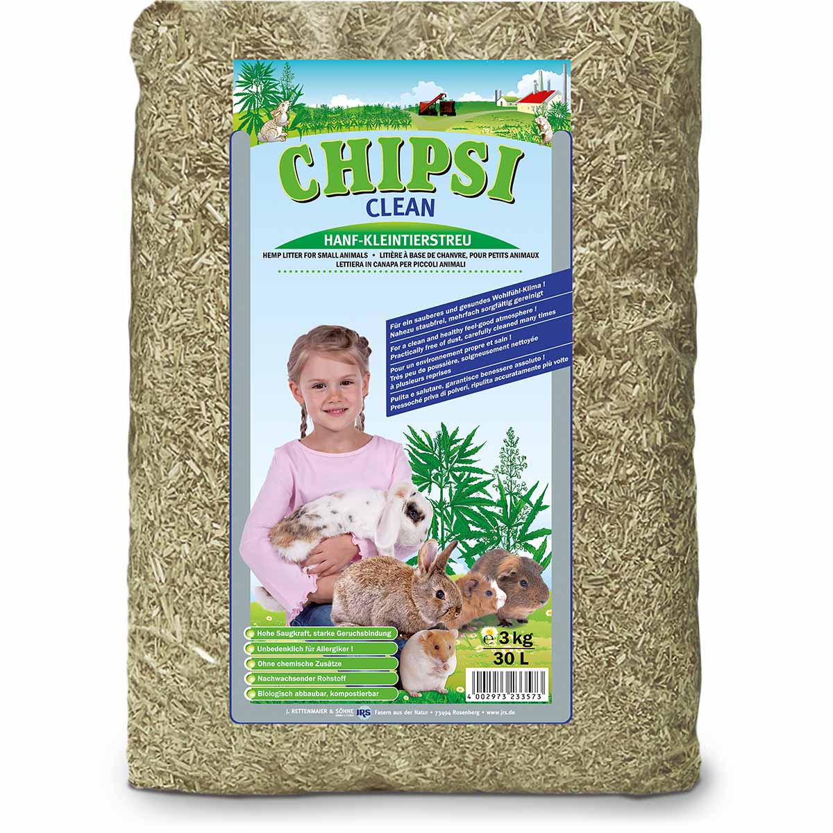 Chipsi Kleintiereinstreu Clean 30l Chipsi Kleintiereinstreu Clean 30l von Chipsi