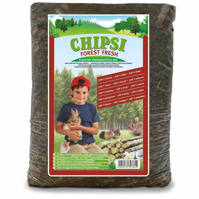 Chipsi Kleintiereinstreu Forest Fresh 20L von Chipsi