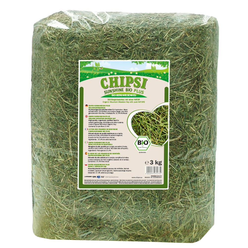 Chipsi Sunshine Bio Wiesenheu - 3 kg Chipsi Sunshine Bio Wiesenheu - 3 kg von Chipsi