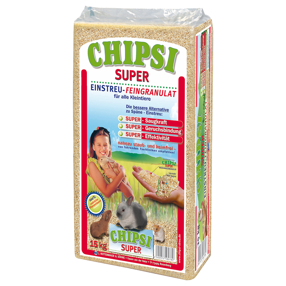 Chipsi Super Heimtierstreu - 15 kg Chipsi Super Heimtierstreu - 15 kg von Chipsi