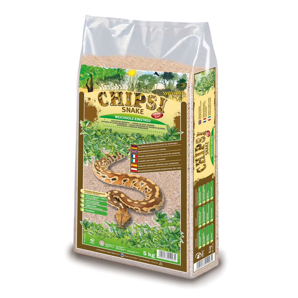 Chipsi Terrarien-Einstreu Snake 5kg von Chipsi