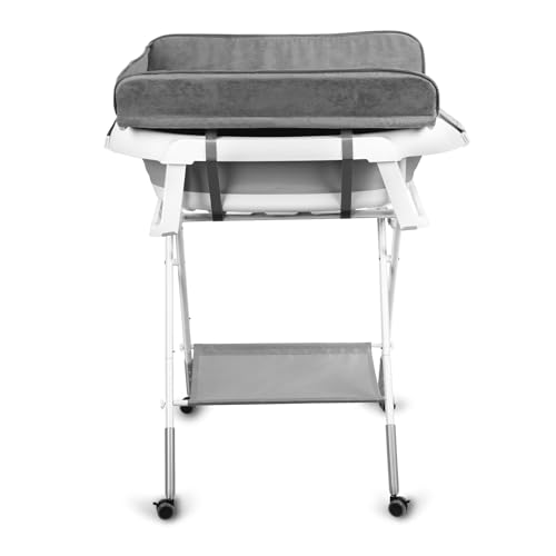 Hundebadewannenständer - Hundewaschstation zum Baden und Pflegen - Faltbare Design Badewanne für kleine Hunde und Katzen - Für Badezimmer Outdoor und Tierhandlung von Chiusuet