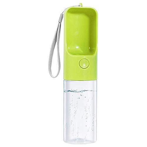 Chnegral Wasserkocher für begehbare tragbare Haustier-Reise-Wasser-Getränke-Tasse Tasse Untertasse Schüssel Spender grün von Chnegral