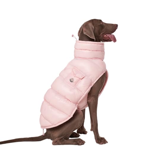 ChoChoCho Winter-Hundemantel, leicht, wärmeisoliert, wasserabweisend, verstellbare Hundejacken für kleine, mittelgroße und große Rassen, Rosa, 7 ChoChoCho Winter-Hundemantel, leicht, wärmeisoliert, wasserabweisend, verstellbare Hundejacken für kleine, mittelgroße und große Rassen, Rosa, 7 von ChoChoCho
