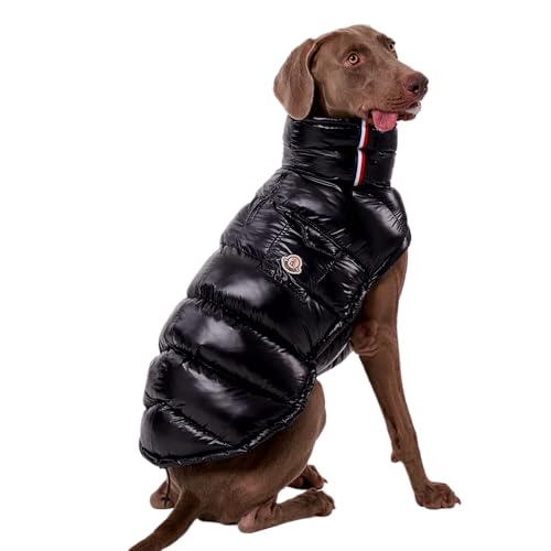 ChoChoCho Winter-Hundemantel, leicht, wärmeisoliert, wasserabweisend, verstellbare Hundejacken für kleine, mittelgroße und große Rassen, Schwarz, 9 ChoChoCho Winter-Hundemantel, leicht, wärmeisoliert, wasserabweisend, verstellbare Hundejacken für kleine, mittelgroße und große Rassen, Schwarz, 9 von ChoChoCho