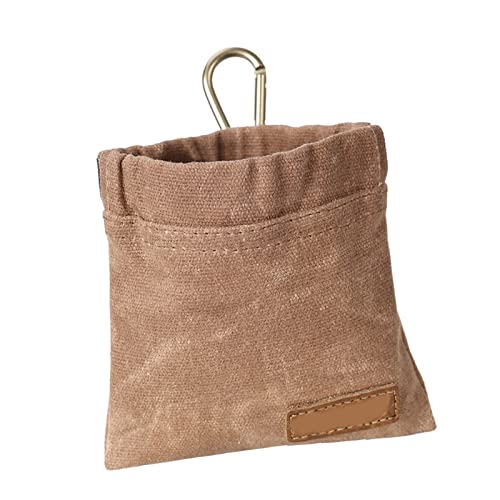 Chrees Snack-Tasche für Haustiere, Große Kapazität, Tragbar, Baumwolle, Hundetraining, Futterbeutel, Snap-on-Hundelauftasche von Chrees