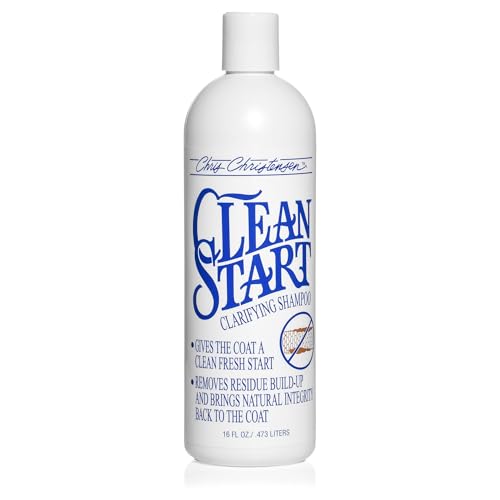 Chris Christensen Clean Start Klärshampoo - Professionelles Hundeshampoo zur Tiefenreinigung für strahlendes und gesundes Hundefell - Entfernt Rückstände, Verunreinigungen und überschüssiges Öl, 473ml Chris Christensen Clean Start Klärshampoo - Professionelles Hundeshampoo zur Tiefenreinigung für strahlendes und gesundes Hundefell - Entfernt Rückstände, Verunreinigungen und überschüssiges Öl, 473ml von Chris Christensen