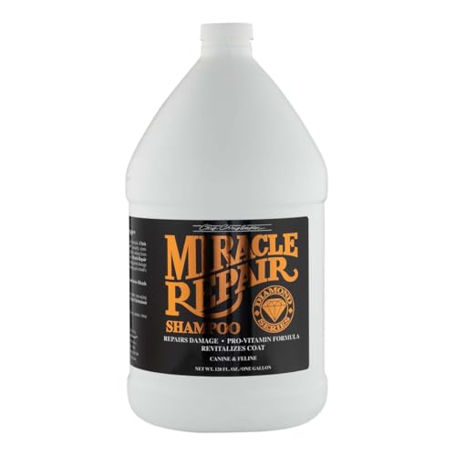 Chris Christensen Diamond Series Miracle Repair Shampoo - Professionelles Hundeshampoo für effektive Fellpflege und Reparatur - Hochwirksam und sanft, 3,8 l Chris Christensen Diamond Series Miracle Repair Shampoo - Professionelles Hundeshampoo für effektive Fellpflege und Reparatur - Hochwirksam und sanft, 3,8 l von Chris Christensen