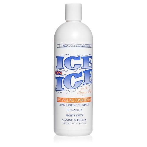 Chris Christensen Ice On Ice Conditioner - Entwirrung und Glanz für das Haar | Professionelle Haarpflege, 473ml von Chris Christensen