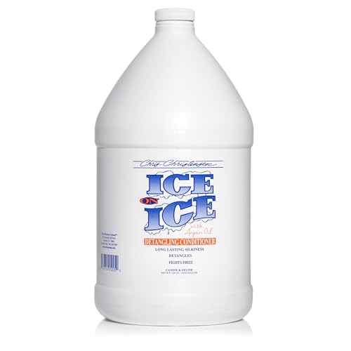 Chris Christensen Ice On Ice Conditioner - Entwirrung und Glanz für das Haar | Professionelle Haarpflege, 3,8L von Chris Christensen