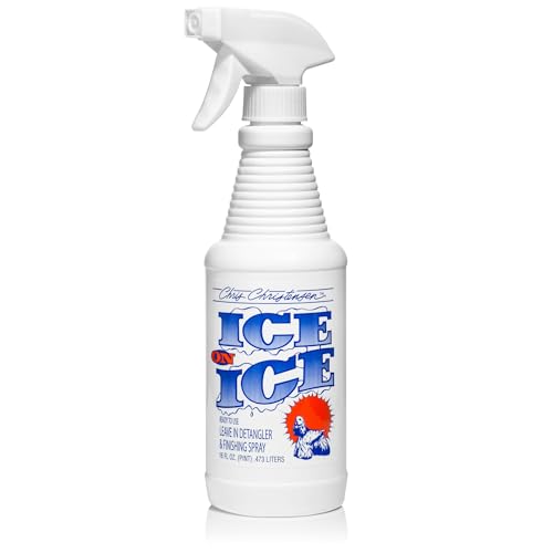 Chris Christensen Ice On Ice Ready to Use 473 ml - Entwirrung und Glanz für das Haar | Einfache Anwendung | Professionelle Haarpflege, 473ml von Chris Christensen