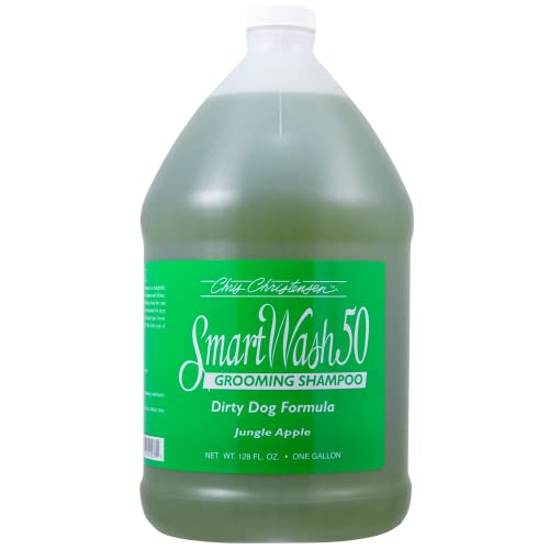 Chris Christensen Smartwash50 Shampoo Jungle Apple - Professionelles Hundeshampoo mit exotischem Dschungelapfel-Duft - Konzentrierte Reinigung für optimale Ergebnisse - 3,8 l von Chris Christensen